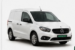 Mercedes Citan blanca de alquiler